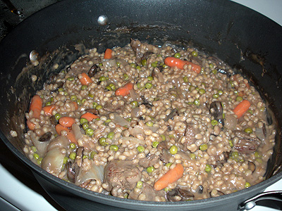 beef and barley red wine stew