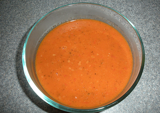 red wine brandy tomato soup