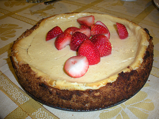 Ginger beer cheesecake